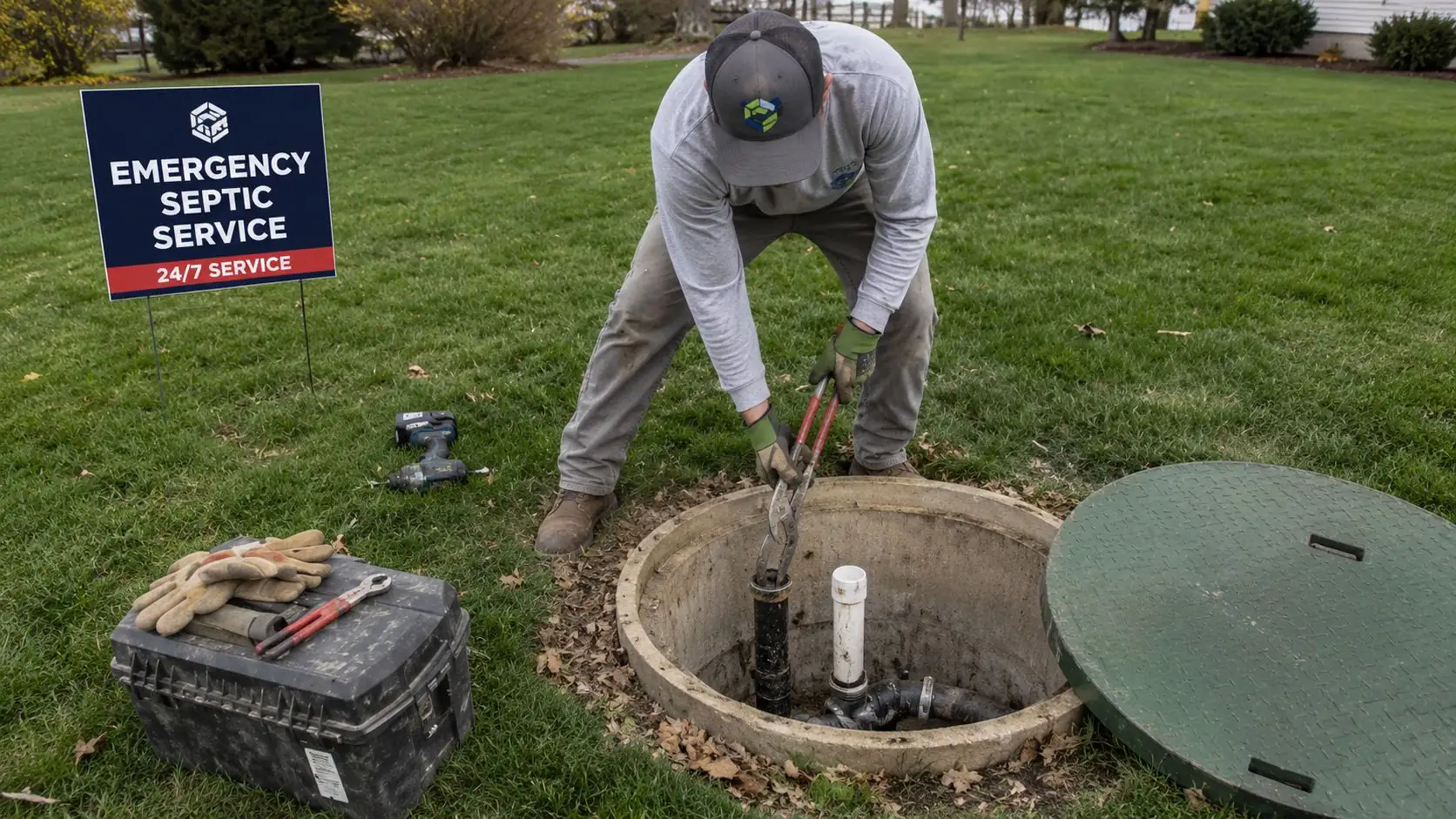 Septic repair and emergency service in East Texas